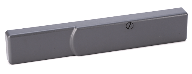 Rockwell 1715-N2T Tall Slot Filler in gray, designed for redundant systems and enhanced functionality.