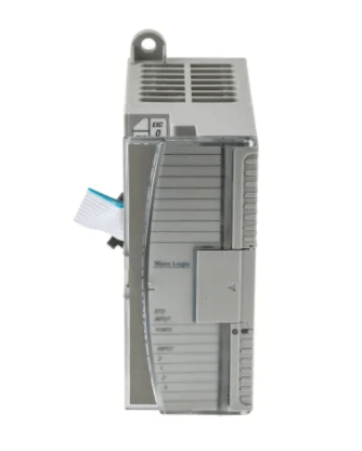 Rockwell 1762-IR4 MicroLogix 1200 RTD/Resistance Input Expansion Module, front view showing input ports and design details.