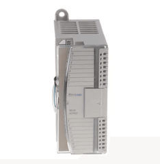 Rockwell 1762-OW16 MicroLogix Relay Output Expansion Module, front view showing technical specifications.