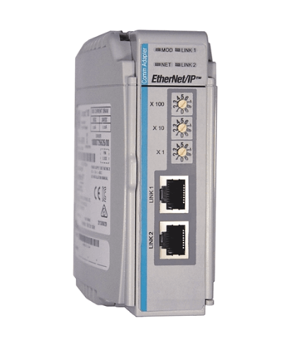 Rockwell 1769-AENTR CompactLogix EtherNet/IP distributed I/O Adaptor front view