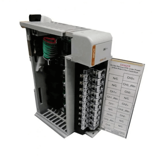 Rockwell 1769-IF4I 4 Channel Analog Current/Voltage Isolated Input Module showing technical details