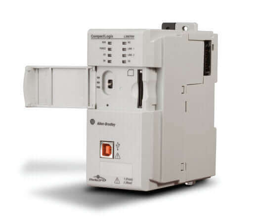 Rockwell 1769-L30ER CompactLogix 5370 L3 Controller front view showing input ports and buttons.