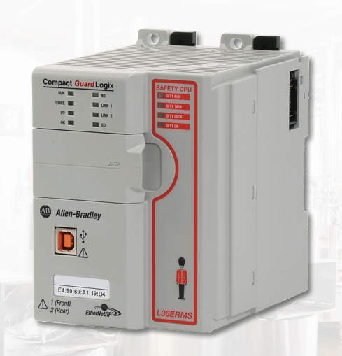 Rockwell 1769-L36ERMS Compact GuardLogix 5370 Safety Controller with Integrated Motion on EtherNet/IP