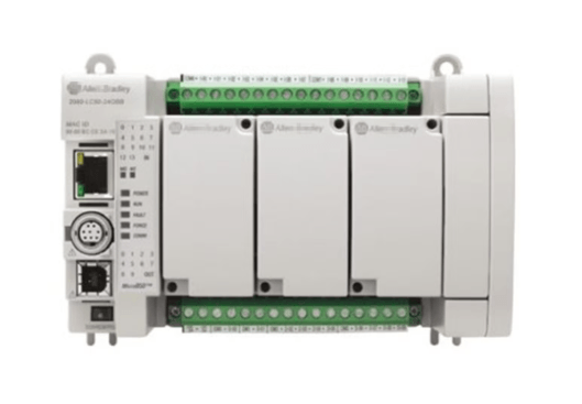 Rockwell - AB 2080-L50E-24QBB Micro850 14 digital inputs (24V DC/AC) and 10 digital sourcing outputs (24V DC)