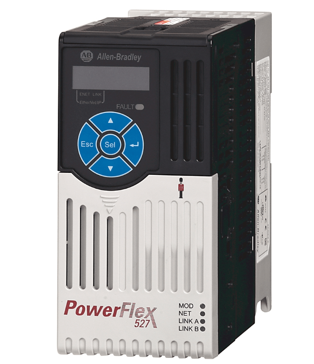 Rockwell 25C-A4P8N114 PowerFlex 527 0.75kW / 1Hp AC Drive for industrial quality applications.