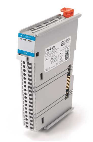 Rockwell 5069-IB16 Allen-Bradley Compact 5000 I/O 16 Channel Digital Input 24V DC Module side view