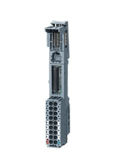 Siemens 6ES7193-6BP00-0BA0 Base Unit BU15-P16+A0+2B, bridged to the left, front view.