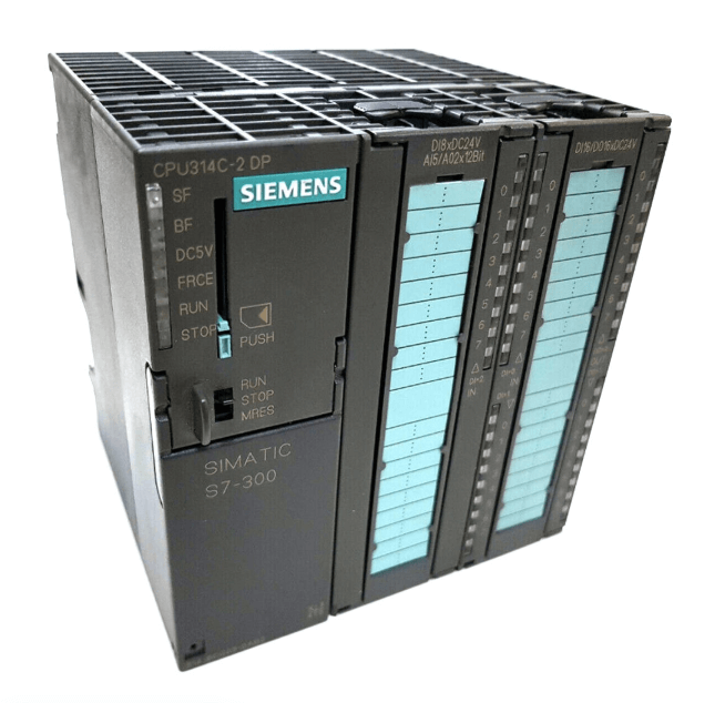 Siemens - 6ES7 314-6CH04-0AB0 SIMATIC S7-300, CPU 314C-2 DP Compact CPU with integrated features.