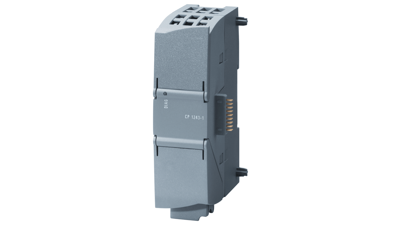 Siemens 6GK7243-1BX30-0XE0 CP 1243-1 communications processor for SIMATIC S7-1200 with Ethernet interface and telecontrol protocols