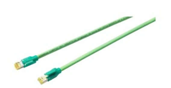 Siemens - 6XV1870-3QH10 Industrial Ethernet TP cord RJ45/RJ45, Cat6a, S/FTP cable 4x2, pre-assembled with 2 RJ45 connectors, length 1 m