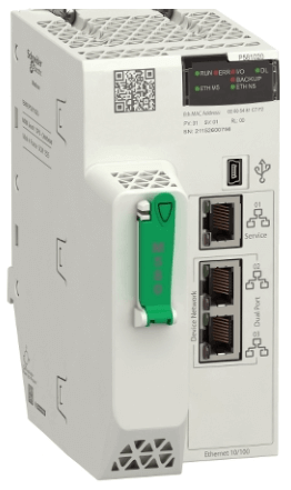 Schneider BMEP581020 Processor Module, Modicon M580, Level 1, distributed application, Ethernet and USB connections