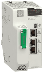 Schneider BMEP581020 Processor Module, Modicon M580, Level 1, distributed application, Ethernet and USB connections