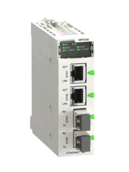 Schneider BMXNRP0200 Fiber Converter MM/LC 2CH 100Mb product image