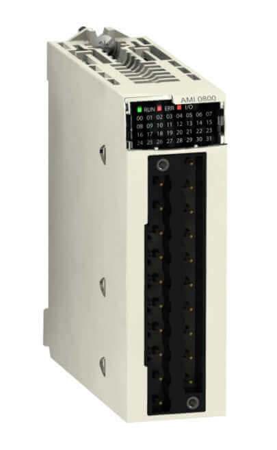 Schneider BMXAMI0800 non-isolated analog input module X80 with 8 fast speed inputs for Modicon M580 and M340 platforms