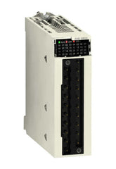 Schneider BMXAMI0810 isolated analog input module X80 with 8 high-speed inputs shown in white enclosure