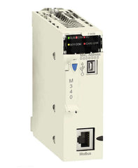 Schneider BMXP342000 Processor module for Modicon M340 automation platform with Modbus connectivity and max 1024 discrete + 256 analog I/O