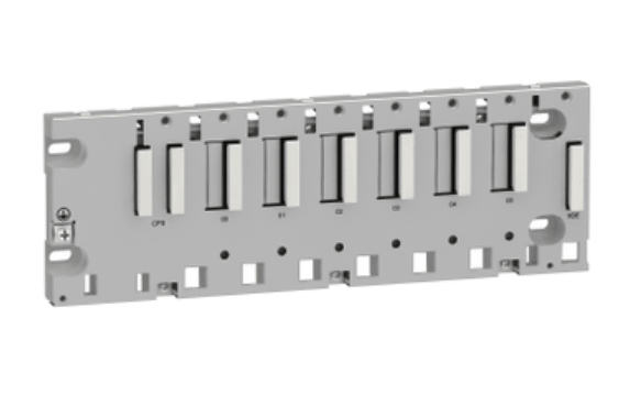 Schneider BMXXBP0600 Backplane, Modicon X80, 6 slots, panel, mounting plate or DIN rail mounting
