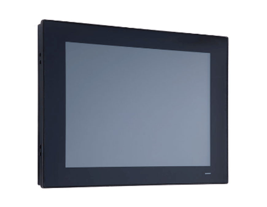 Advantech PPC 315 EHL IP66 Waterproof 15 Inch Fanless Embedded Industrial Touchscreen Panel PC side view.