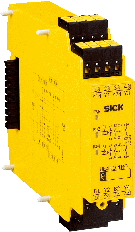 SICK UE410-4RO4 Safety Controller Relay Module for Flexi Soft and Flexi Classic Systems