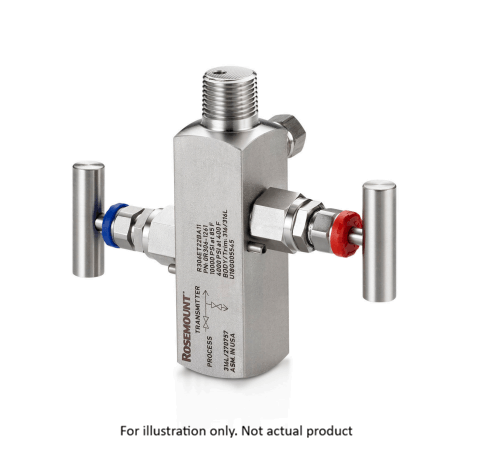 Emerson - Rosemount 4051S1A4TG22NA05NA1AM6BEY2T1P1DOQ4Q8E1+0306RT22BA11 Pressure Transmitter with integral 306 2 Valve Manifold