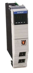 Rockwell 1756-EN4TR ControlLogix Dual Port EtherNet Module, front view with LED indicators and dual ports.