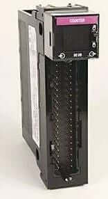 Allen-Bradley 1756-HSC high-speed counter module with 2 channels and 4 outputs for industrial applications.