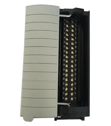 Rockwell 1756-TBCH ControlLogix 36 Pin Screw Terminal Block for I/O Module in beige and black casing