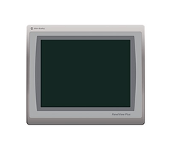 Rockwell 2711P-T7C22D9P Allen-Bradley PanelView Plus 7 performance terminal with 7-inch TFT touch screen.