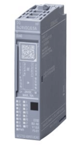 Siemens SIMATIC ET 200SP digital output module, model 6ES7132-6BF01-0CA0, featuring 8x 24VDC outputs.