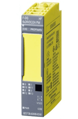 Siemens 6ES7136-6DB00-0CA0 SIMATIC DP electronics module for ET 200SP, F-DQ 4X24 V DC/2A, compact design.