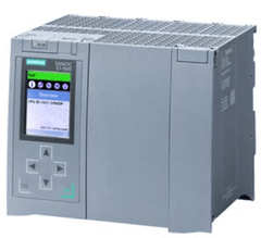 Siemens SIMATIC S7-1500 CPU 1517-3 PN/DP central processing unit with display and ports.