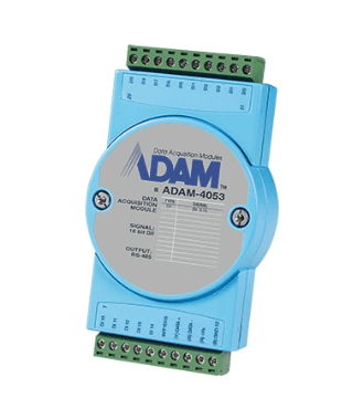 Advantech ADAM-4053 16ch DI RS-485 Remote I/O module for industrial automation, top quality original brand.