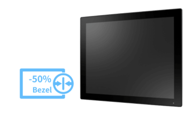 Advantech PPC-310S/312S/312SW RPL 10.4"/12.1" Fanless Panel PC showcasing reduced bezel design.