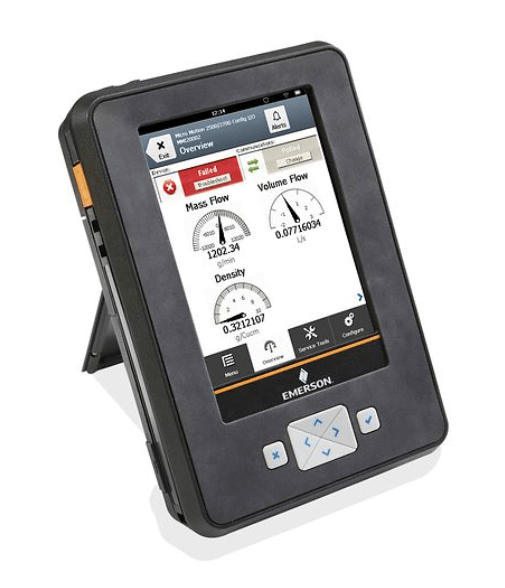 Emerson TREXCHPNAWS1S Device Communicator communication module, HART, Li-ion, Wireless with user interface display.